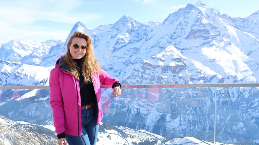 Irene bracht een bezoek aan Interlaken.